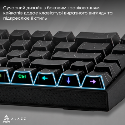 AJAZZ NK68 Red Switch Black (NK68-R-S-B)