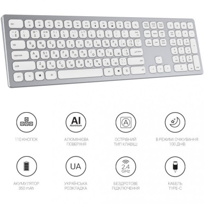 OfficePro SK1550W Wireless White