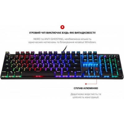 Motospeed CK104 RGB USB ENG, UKR, RUS Outemu (mtck104cmr)