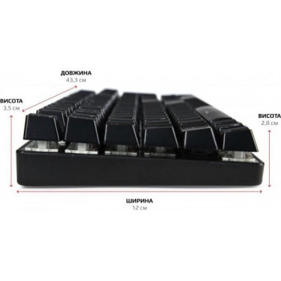 Motospeed CK104 RGB USB ENG, UKR, RUS Outemu (mtck104cmr)
