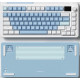 FL Esports CMK75 Lake Placid Blue FLCMMK Ice Pink switches (CMK75-7550)