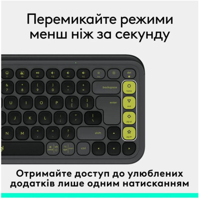 Logitech Pop Icon Keys Graphite (920-013157)
