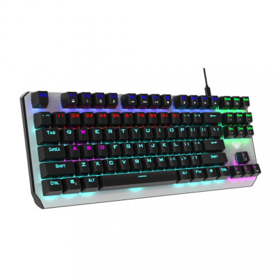 AULA Aegis Mechanical Keyboard EN/RU Blue switch (6948391240282)