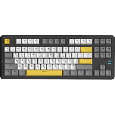 AJAZZ AK870 V2 Flying Fish Switch Black/Grey/Yellow (AK870-V2-FF-BGY)