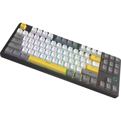 AJAZZ AK870 V2 Flying Fish Switch Black/Grey/Yellow (AK870-V2-FF-BGY)