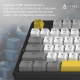 AJAZZ AK870 V2 Flying Fish Switch Black/Grey/Yellow (AK870-V2-FF-BGY)