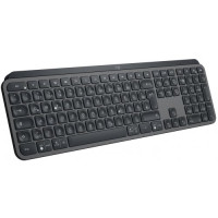 Logitech MX Keys Plus Advanced Wireless Illuminated Keyboard with Palm Rest Graphite (920-009416)