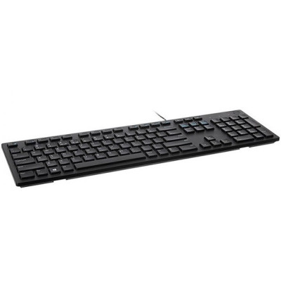 Dell Multimedia Keyboard-KB216 Ukrainian (QWERTY) - Black (580-AHHE)