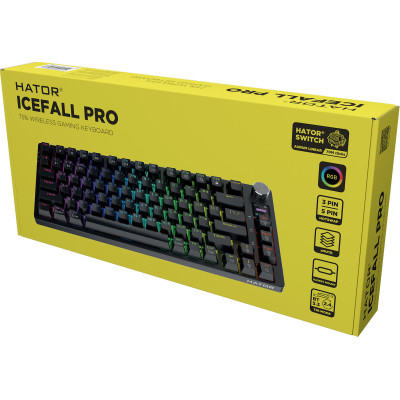 HATOR Icefall PRO Wireless Black (HTK450UA)