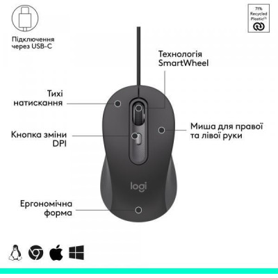 Logitech Signature Slim MK620 Combo for Business Graphite (920-013349)