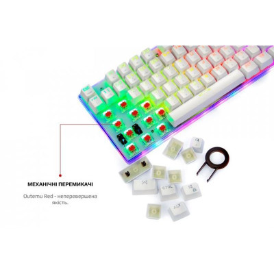 Motospeed K87S RGB USB ENG, UKR, RUS Outemu Red, (mtk87smr)