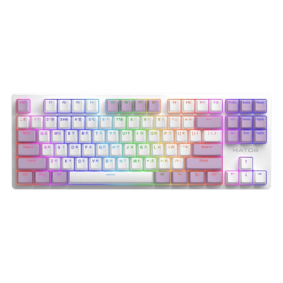 HATOR Rockfall 2 Mecha Signature Edition White/White/Lilac (HTK-521-WWL)