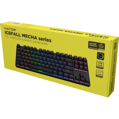 HATOR Icefall Mecha TKL wireless Rainbow Black (HTK287UA)
