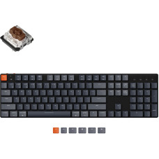 Keychron K5SE 104 Key Gateron Brown White Led WL UA Black (K5SEG3_KEYCHRON)