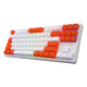 HATOR Rockfall 2 Mecha Signature Edition White/White/Orange (HTK-521-WWO)