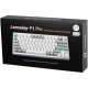 Lemokey P1 Pro Keychron Super Banana Space Silver (P1P-X4-UA)
