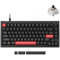 Lemokey X4 84Key Keychron Brown QMK/VIA Black (X4-H3-UA)
