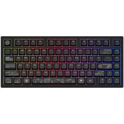 Dark Project ALU81 Terra Nova ENG/UA Black (DPKB_NOVA_81_ANSI_BLACK_UA)