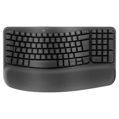 Logitech Wave Keys Bluetooth/Wireless Black (920-012304)
