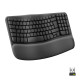 Logitech Wave Keys Bluetooth/Wireless Black (920-012304)