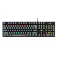 Aula Mechanical S2022 Black keycaps, blue switch (6948391202235)
