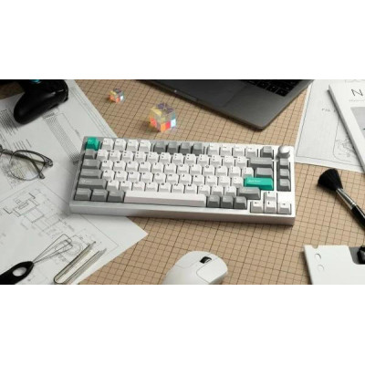 Lemokey P1 Pro Keychron Super Red Space Silver (P1P-X1-UA)
