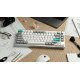 Lemokey P1 Pro Keychron Super Red Space Silver (P1P-X1-UA)