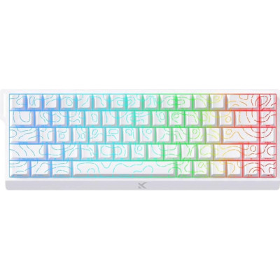 MCHOSE Ace 68 RGB TTC Dragon Lord Magetic Switch White Topographic (MC-ACE68-32)
