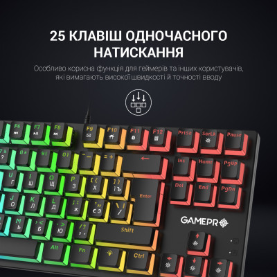 GamePro MK80B RGB Blue Switch Black GamePro MK80B RGB Blue Switch Black