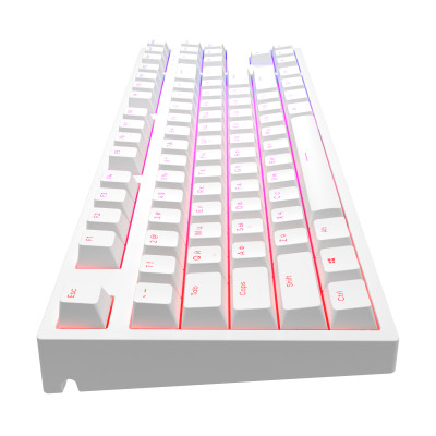 Dark Project One KD87A PBT Mechanical Gateron Yellow White (DPO-KD-87A-104100-GYL)