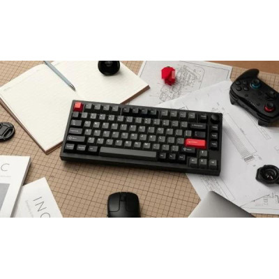 Lemokey P1 Pro Keychron Super Red Carbon Black (P1P-M1-UA)