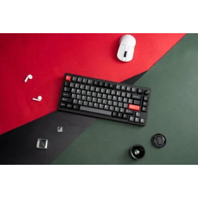 Lemokey P1 Pro Keychron Super Red Carbon Black (P1P-M1-UA)