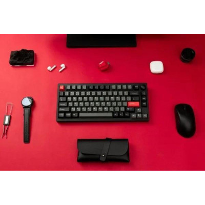 Lemokey P1 Pro Keychron Super Red Carbon Black (P1P-M1-UA)