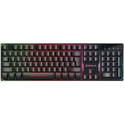 REAL-EL 8700 Gaming Backlit Black (EL123100015)