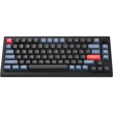 Keychron V1 84 Key QMK Gateron G PRO Red Hot-Swap RGB Knob Frosted Black (V1C1_KEYCHRON)