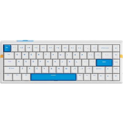 ATK RS6 Aluminum Hall Effect ENG White (ATK-RS6-WHT)