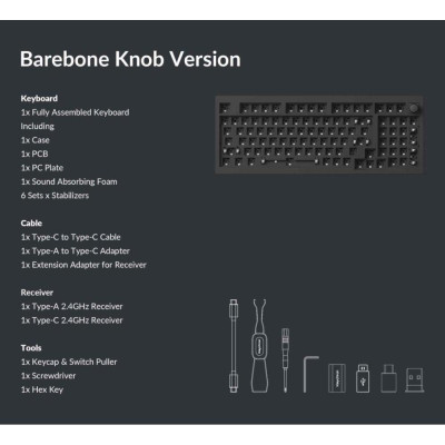 Keychron V5 Max Black (V5M-D3-UA)