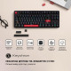 Keychron C3 Pro 87 Key RGB Hot-Swap K Pro Red Black (C3PH1_KEYCHRON)