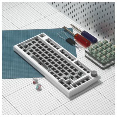 FL ESPORTS DIY-barebone MK750 Wireless (MK750-4247) White (Основа для клавіатури)