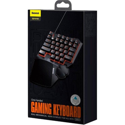 Baseus Gamo One-Handed Gaming Keyboard Black (GMGK01-01)