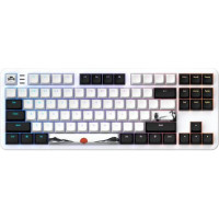 Dark Project ALU87 Fuji II Mechanical White (DPKB_FUJI_87_ANSI)