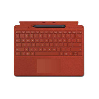 Microsoft Surface PRO X Keyboard Pen Bundle Poppy Red (25O-00027)