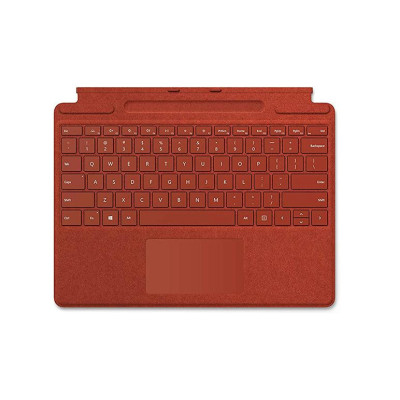 Microsoft Surface PRO X Keyboard Pen Bundle Poppy Red (25O-00027)