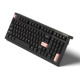 FL ESPORTS FL980 V2 Wireless South LED Kailh MX Cool Mint Switch (FL980V2-8347) Black