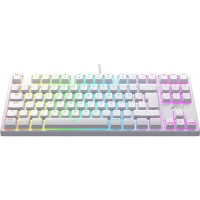 Xtrfy K4 TKL RGB Kailh Red USB White UKR RUS (XG-K4-RGB-TKL-WH-R-UKR)