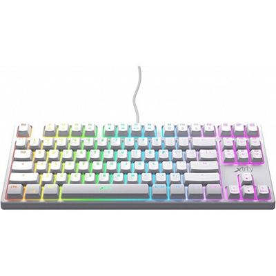 Xtrfy K4 TKL RGB Kailh Red USB White UKR RUS (XG-K4-RGB-TKL-WH-R-UKR)