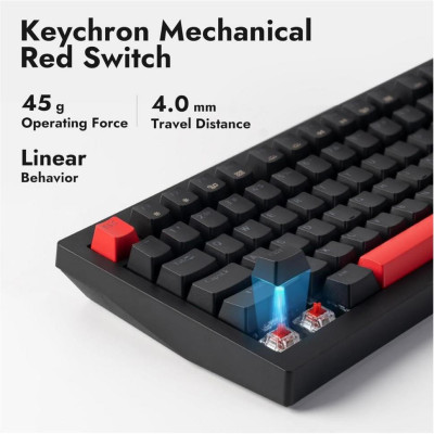 Lemokey X4 Keychron Red Black (X4-A1-UA)