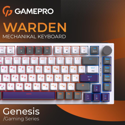 GamePro MK160P Outemu Red Hot-Swap Switch Grey