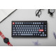 Keychron V1 Max 84 Key RGB Hot-Swap Gateron Jupiter Red Knob Carbon Black (V1MD1_KEYCHRON)