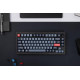 Keychron V1 Max 84 Key RGB Hot-Swap Gateron Jupiter Red Knob Carbon Black (V1MD1_KEYCHRON)